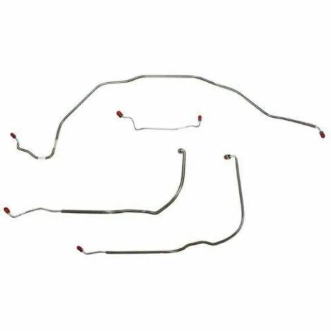 1969-72 Chevrolet Chevelle Front Brake Line Kit Power Drum Brakes - CKT6902OM